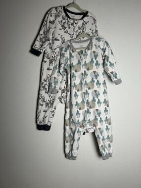 Lot of Two Nest Designs Footless Sleep Sack Size Medium 2.5 TOG VGUC